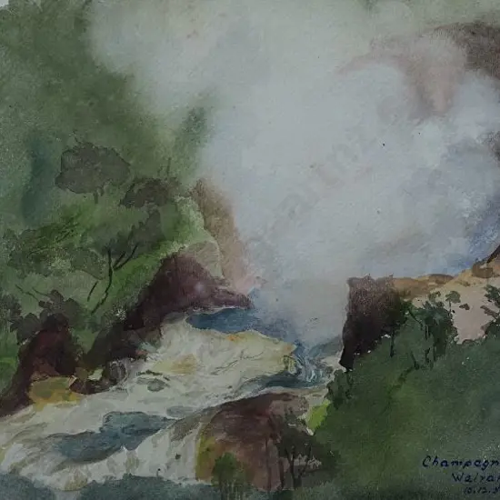 UNKNOWN - Champagne Cauldron, 1905