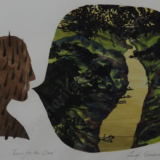 ANDERTON-HALL, Leigh - Tears for the Awa