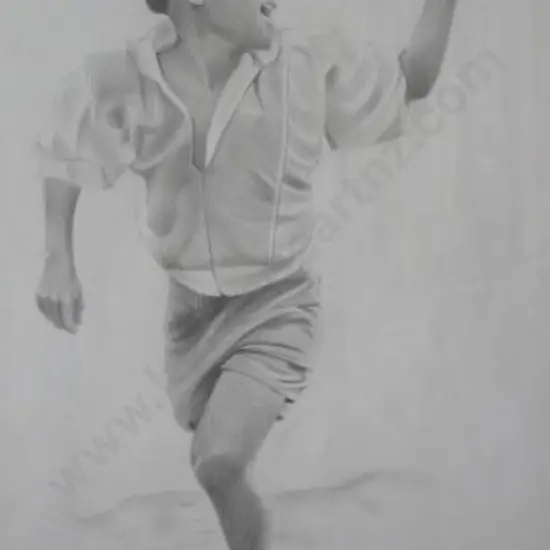 UNKNOWN - Asian Boy with Kite