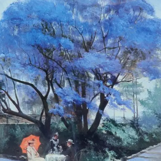 UNKNOWN - Edwardian Couple Taking Tea