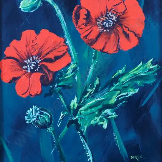 PARKER-LITTLE, Derek (-2014) - Red Poppies
