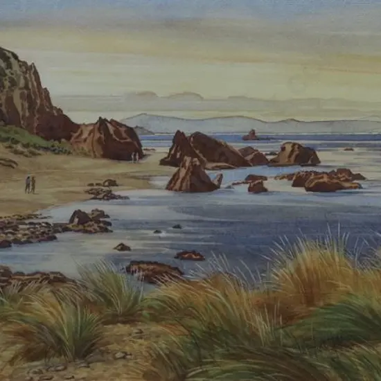 BOLLARD, Albert (c.1938-1988) - Seatoun “evening” Walkway