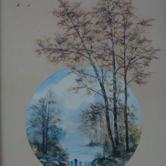 UNKNOWN - Stream with Trees