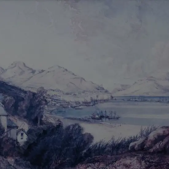 CANE, Thomas - Lyttelton Harbour, 1884