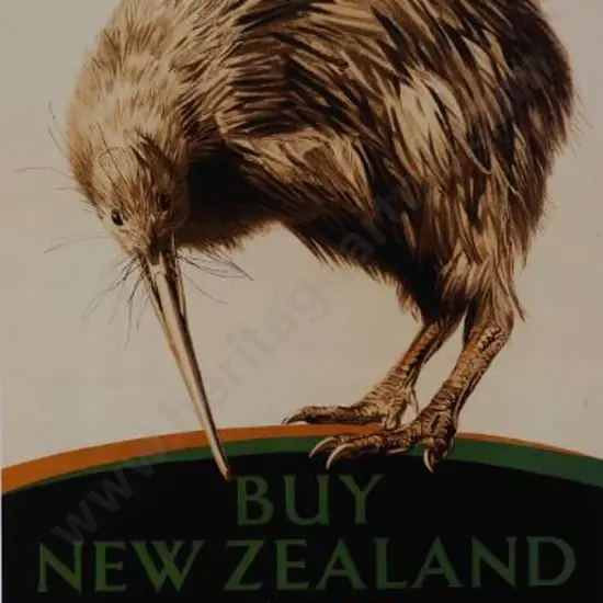 PROMOTING Prosperity - Ad from Book - Buy New Zealand Lamb - Print of Poster c.1930