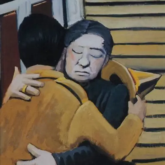 MOFFITT, Trevor (1936-2006) - Greeting Mother, No 25, 1979