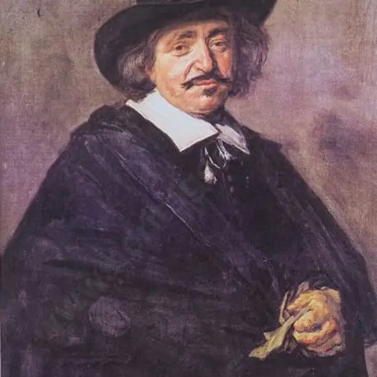 HALS, Franz (1580-1666) - Portrait of a Gentleman c. 1650