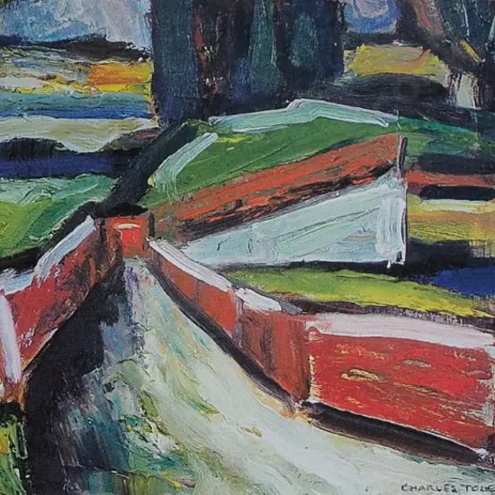 TOLE, Charles (1903-1988) - Sheep Race, Whitford