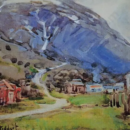 STODDART, Margaret Olrog (1865-1934) - Arthur’s Pass