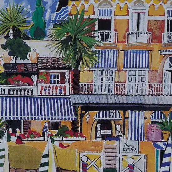 ROBERTS, Glenda (1939-2014) - The Grotto Hotel, Lake Maggiore, 2000