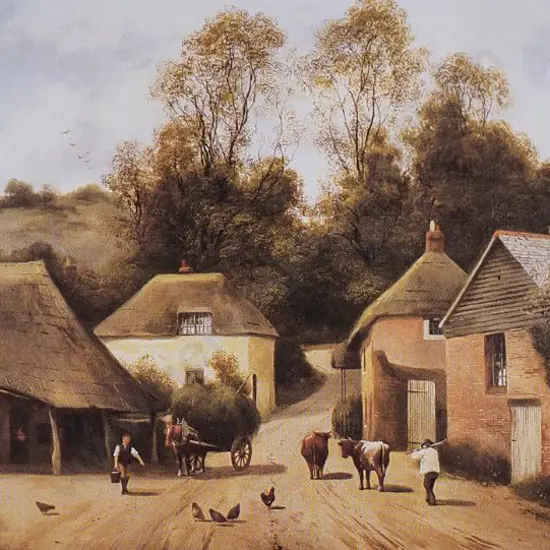 VICKERS, Charles (1821-1895) - English Rural Scene