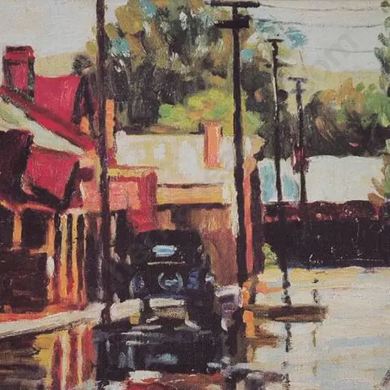 CAIRNCROSS, Sam (1913-1976) - Street Scene