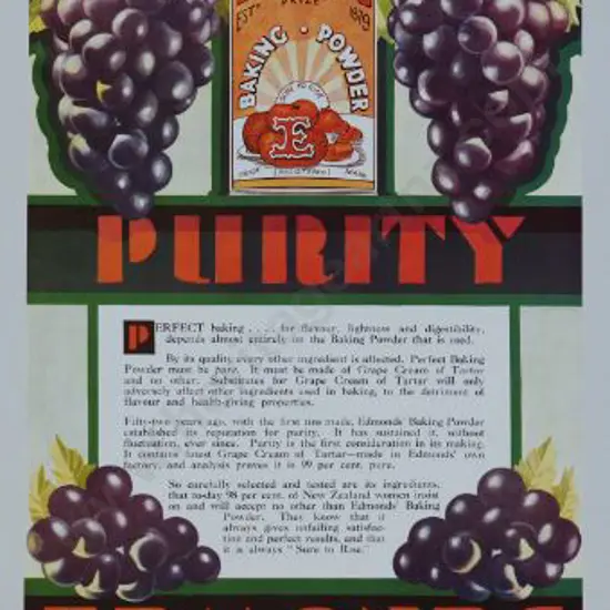 PROMOTING Prosperity - Ad from Book - Edmonds Sure to Rise Baking Powder