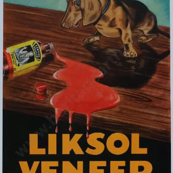 PROMOTING Prosperity - Ad from Book - Liksol Veneer Furniture Polish