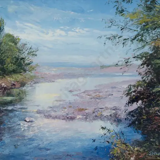 LORETZ, John Bruce (-2019) - River scene