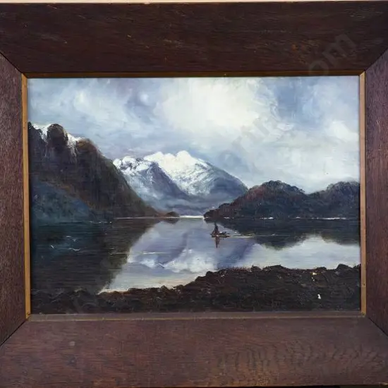 UNKNOWN (20th Cent.) - Southern Lake scene