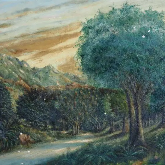 TARLING, H - Road through Forest Mountain