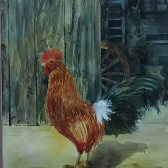 GILROY, George - Farmyard Rooster