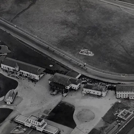 BROWNE, Victor Carlyle (1900-1980) - Christchurch, Addington Trotting Ground