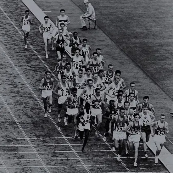 LACEY, E.D. - Olympic Games, 1964, 10,000 Metres