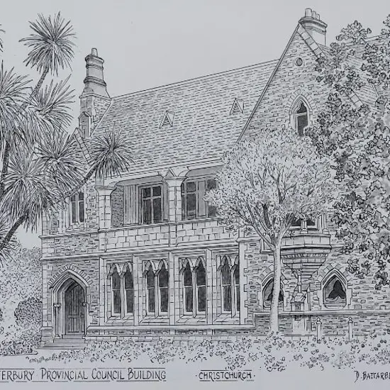 BATTARBEE, David (1939-) - Christchurch, Canterbury Provincial Museum