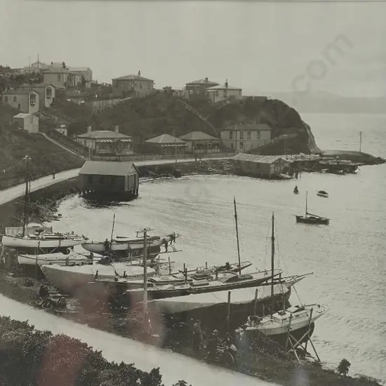 WELLINGTON Photo c. 1914 (Photographer unknown) - Balaena Bay, Wellington 1914
