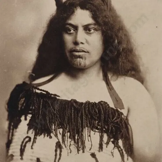 UNKNOWN - Maori Woman, c.1910
