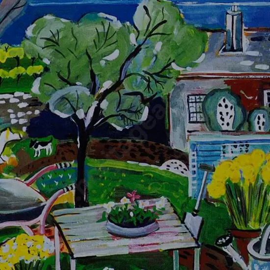 ROBERTS, Glenda (1939-2014) - Painting Day at Otaki, 2003