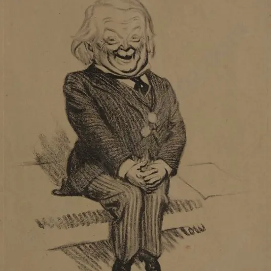 LOW, Sir David (1891-1963) - Lloyd George, British Prime Minister 1916-1922