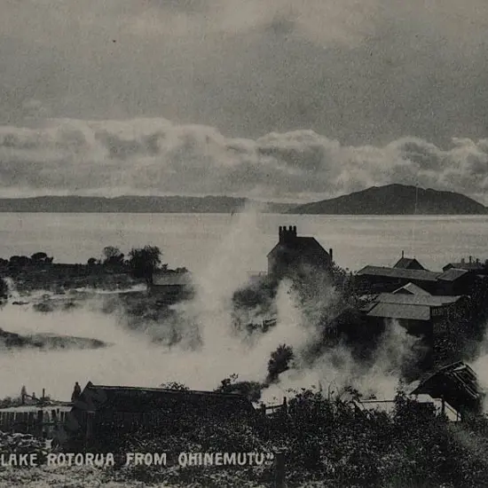 UNKNOWN - Rotorua from Ohinemutu, c.1900