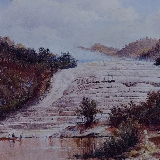 BLOMFIELD, Charles (1848-1946) - Pink Terraces