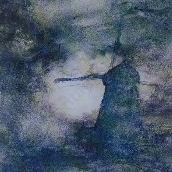 VAN der VELDEN, Petrus (1837-1913) - Stormy Windmill