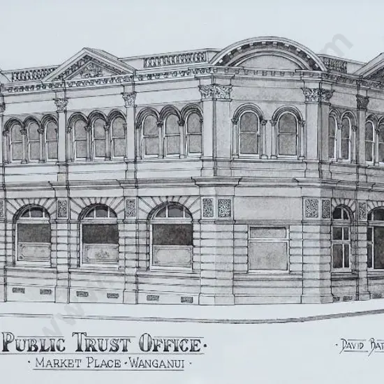 BATTARBEE, David (1939-) - Public Trust Office, Whanganui