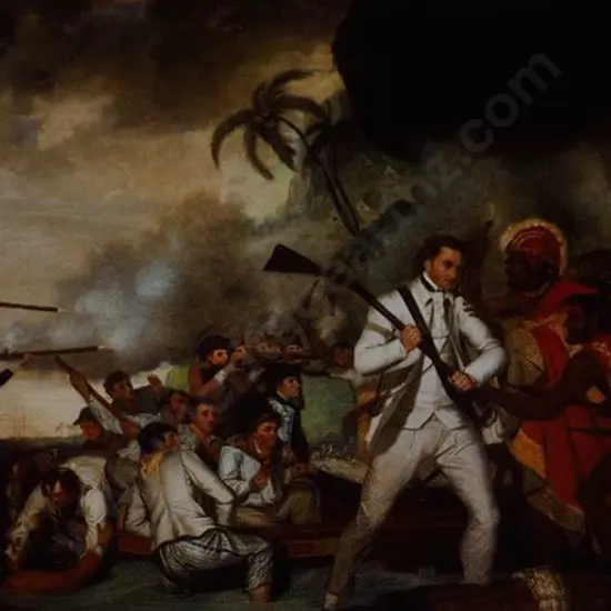 CARTER, George (1737-1795) - The Death of Captain Cook