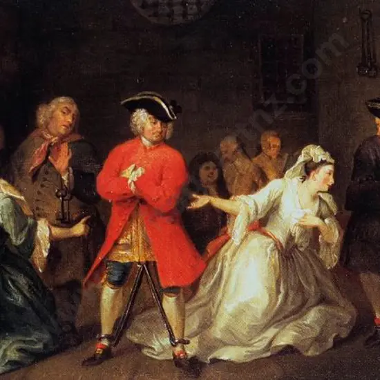HOGARTH, William (1697-1764) - Beggars' Opera, 1728