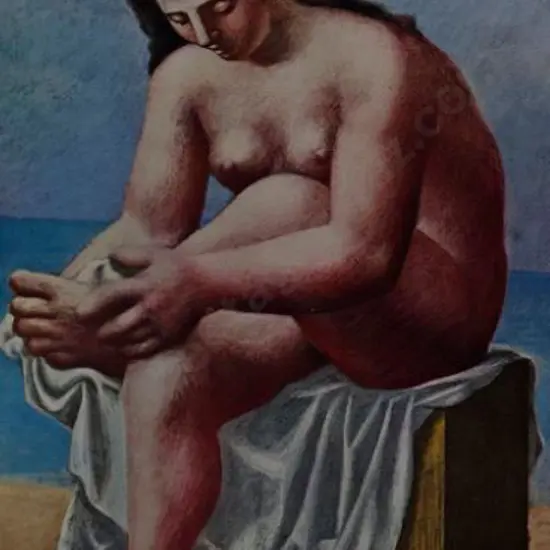 PICASSO, Pablo (1881-1973) - Nude Woman Drying Her Feet, 1921