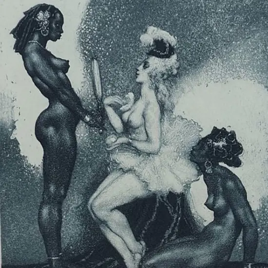 LINDSAY, Norman (1879-1969) - Talu - Facsimile etching No 258/500