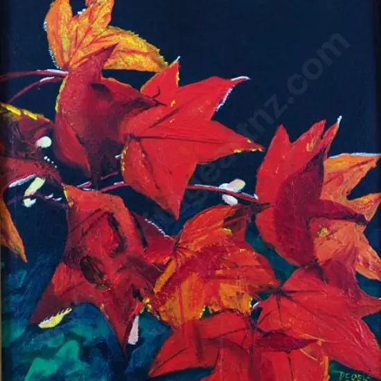 PARKER-LITTLE, Derek (-2014) - Autumn Leaves, Red