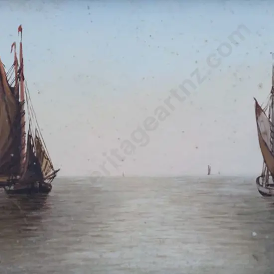 MONTAGUE, A. - Yachts at Sea