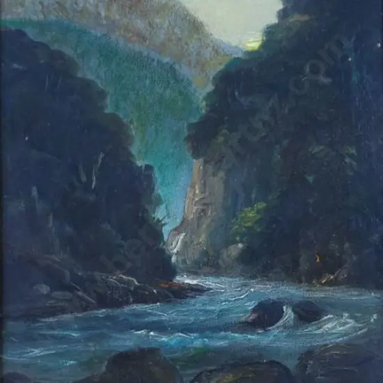 UNKNOWN - Otira Gorge, 1889