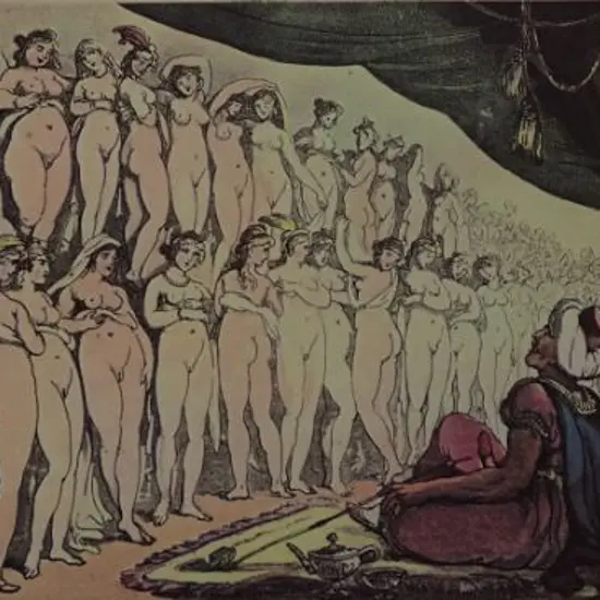 ROWLANDSON, Thomas (1756-1827) - The Harem