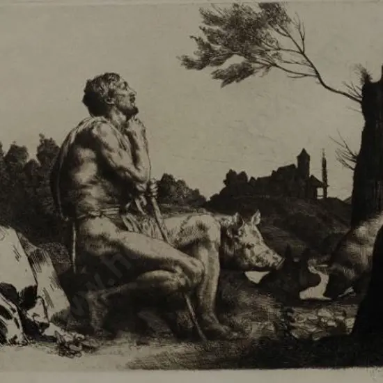 STRANG, W. (1859-1921) - The Prodigal Son