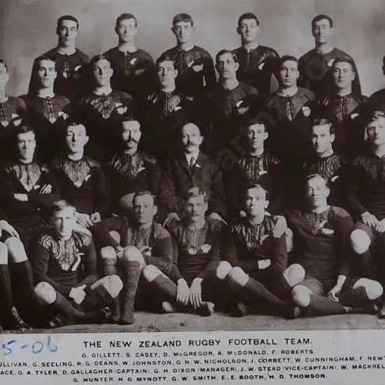 UNKNOWN - The "All Blacks" in England, 1905