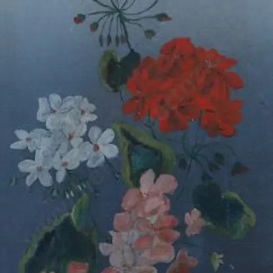 UNKNOWN (Late 19th Cent.) - Floral Arrangement