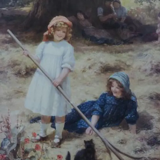 KNOWLES, George (1863-1931) - Summer’s Fun