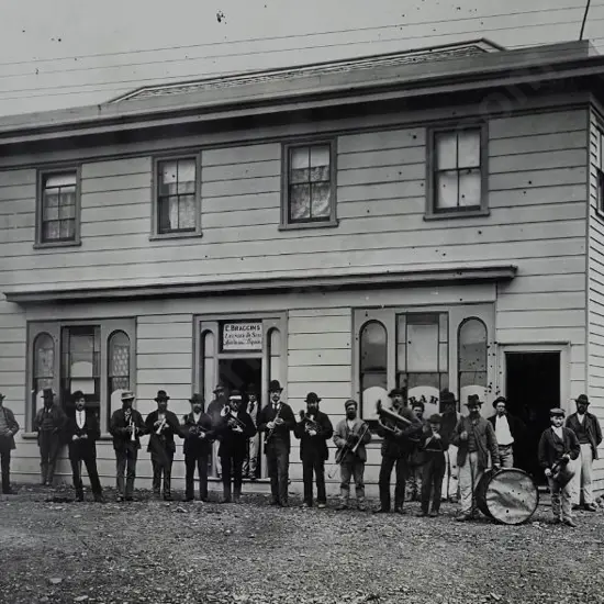 BRAGGE, James - E. Braccins Hotel, Masterton, 1876