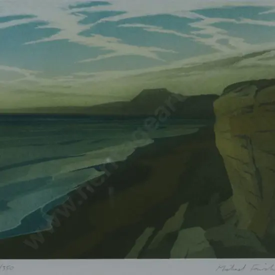 FAIRCLOUGH, Michael (1940-) - Lyme Bay, Dorset