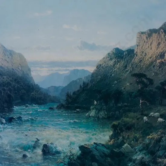 de BREANSKI, Alfred (1852-1928) - Autumn Evening Near Glencoe