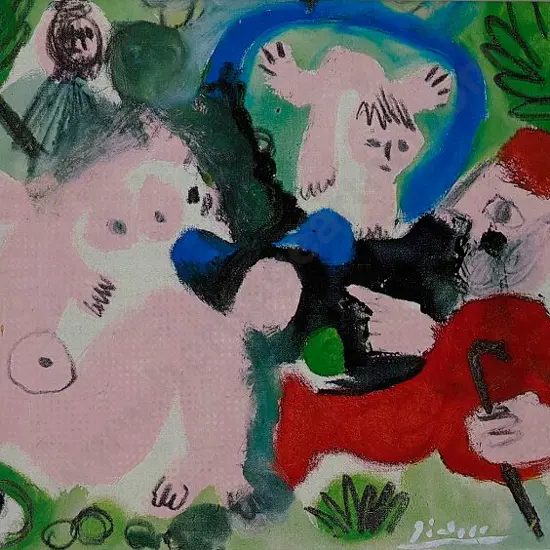 PICASSO, Pablo (1881-1973) - Le Dejeuner Sur 'Heure, April 1961