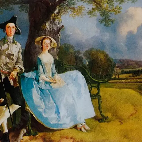 GAINSBOROUGH, Thomas (1728-1788) - Mr & Mrs Andrews c.1750